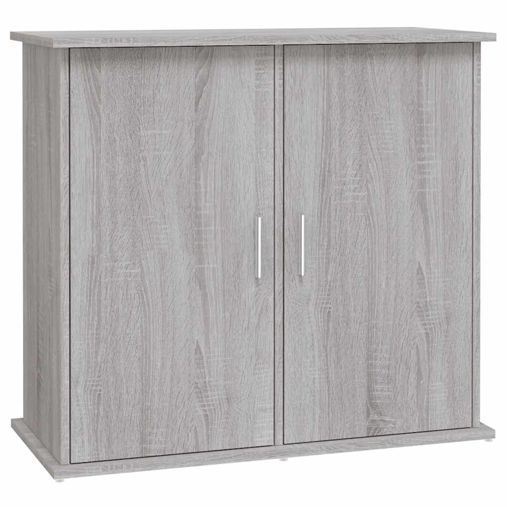 vidaXL Szafka pod akwarium, szary dąb sonoma, 81x36x73 cm