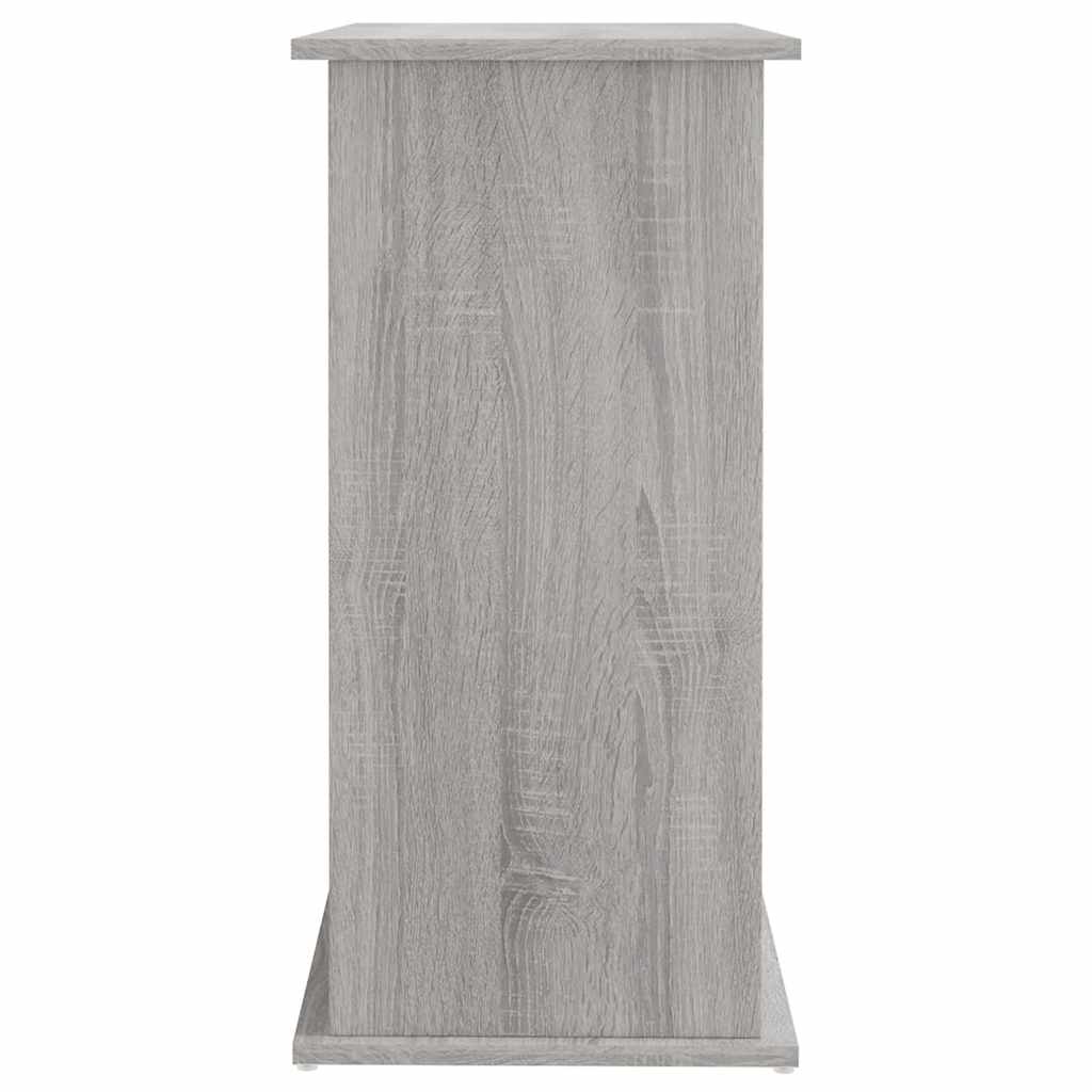 vidaXL Szafka pod akwarium, szary dąb sonoma, 81x36x73 cm