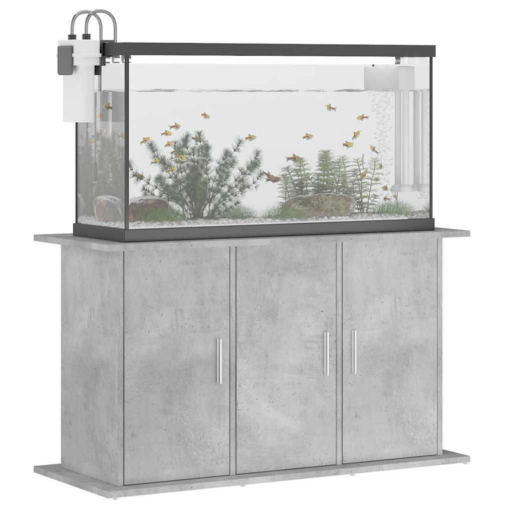 vidaXL Stojak pod akwarium Betonowy Szary 101x41x58 cm Drewno konstrukcyjne