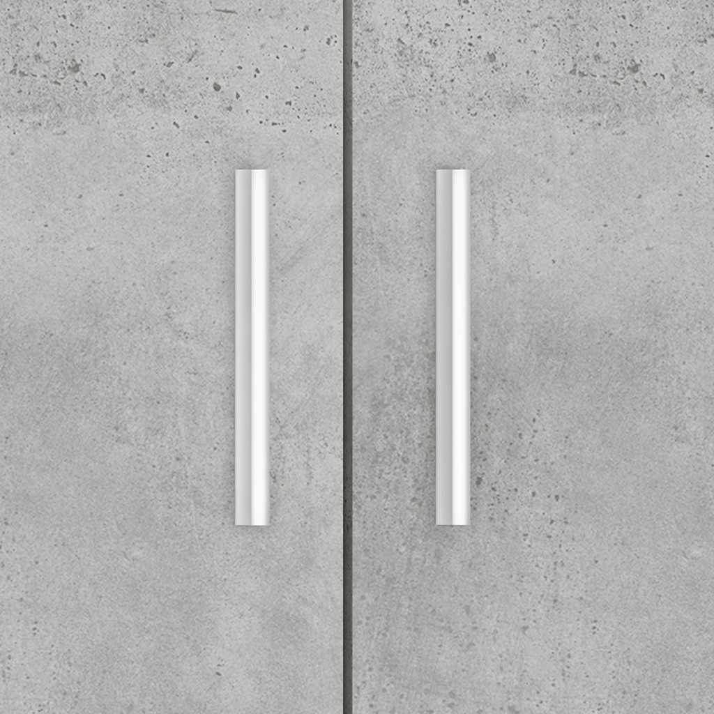 vidaXL Stojak pod akwarium Betonowy Szary 101x41x58 cm Drewno konstrukcyjne