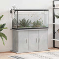vidaXL Stojak pod akwarium Betonowy Szary 101x41x58 cm Drewno konstrukcyjne