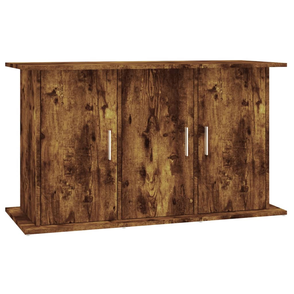 vidaXL Szafka pod akwarium, przydymiony dąb, 101x41x58 cm