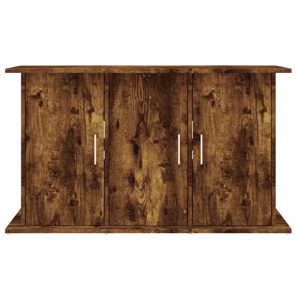 vidaXL Szafka pod akwarium, przydymiony dąb, 101x41x58 cm