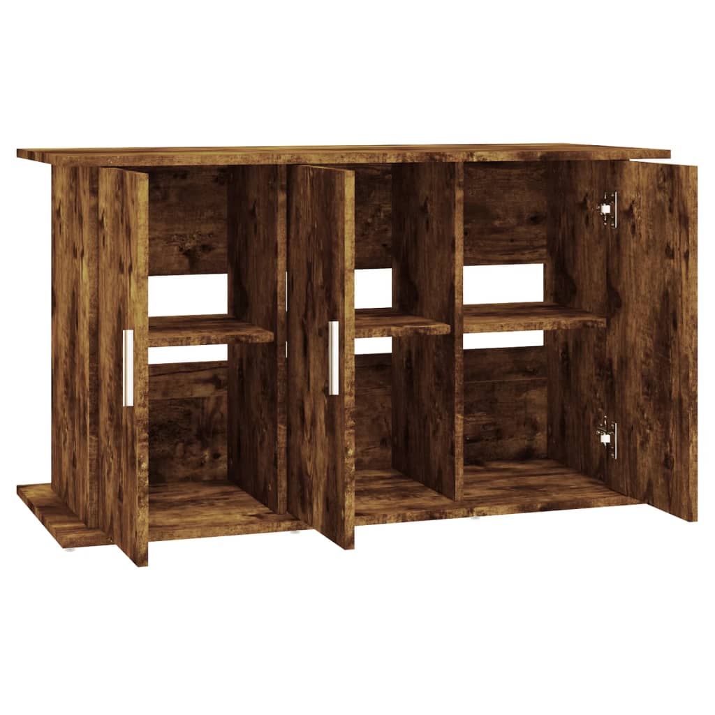 vidaXL Szafka pod akwarium, przydymiony dąb, 101x41x58 cm
