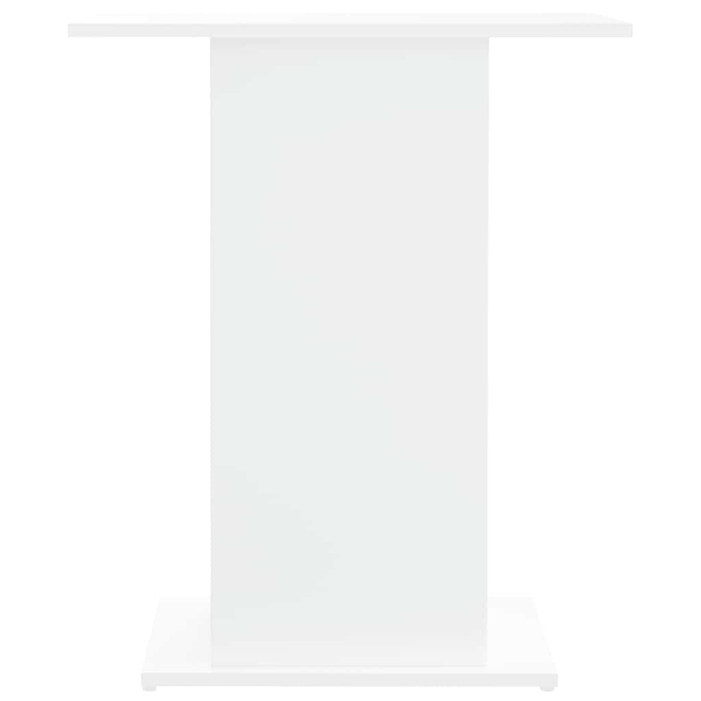 vidaXL Szafka pod akwarium, biała 60,5x36x72,5 cm