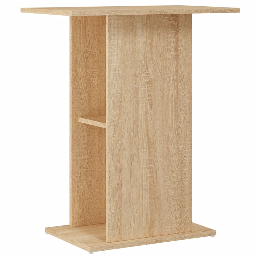 vidaXL Stojak na akwarium Sonoma Oak 60,5x36x72,5 cm Drewno konstrukcyjne