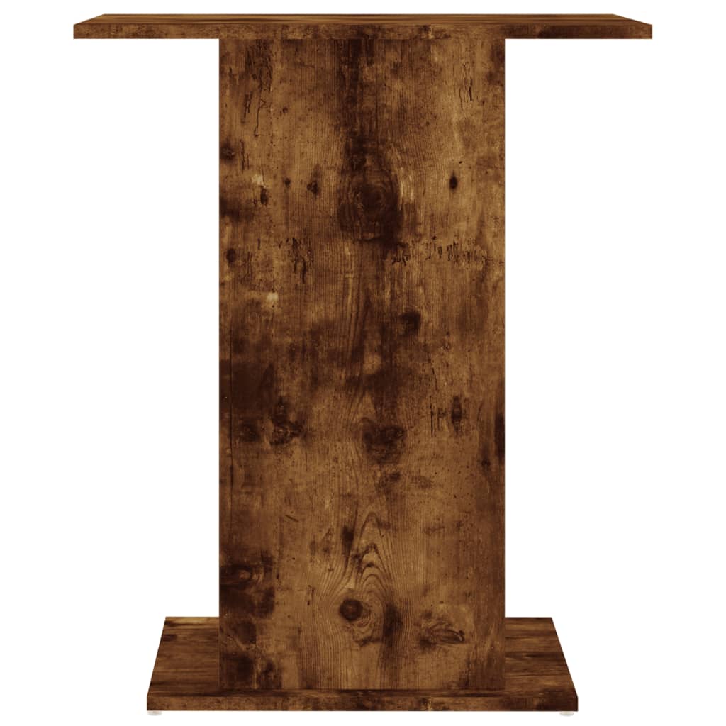 vidaXL Szafka pod akwarium, przydymiony dąb, 60,5x36x72,5 cm