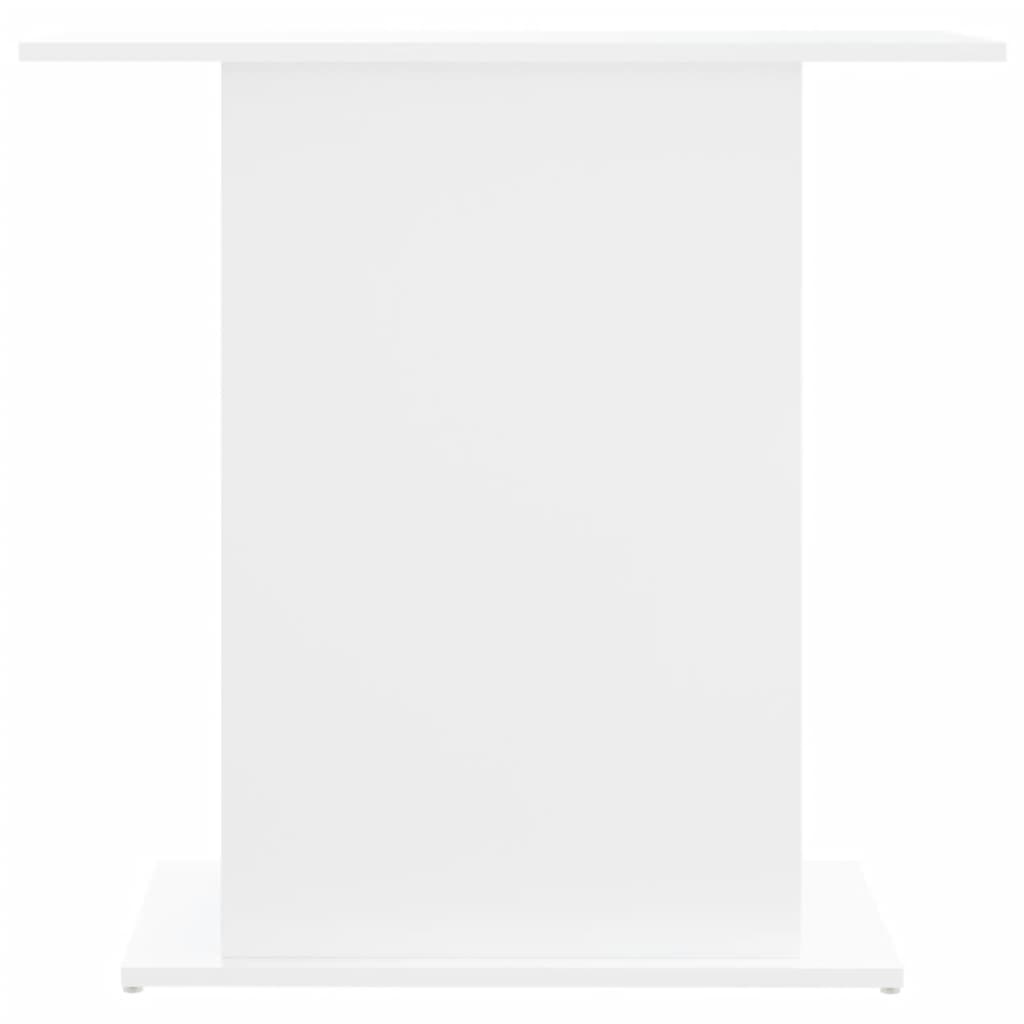 vidaXL Stojak pod akwarium biały 75x36x72,5 cm Drewno konstrukcyjne