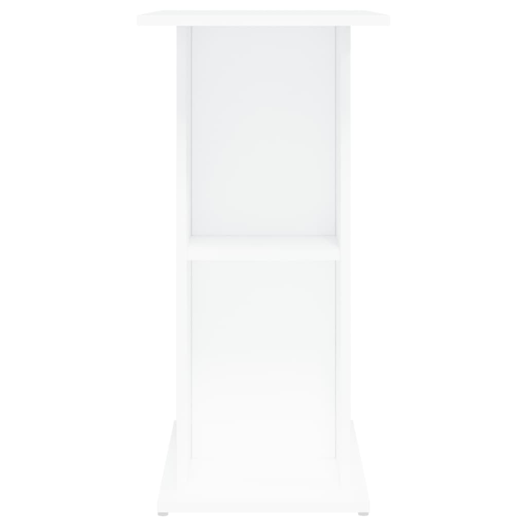vidaXL Stojak pod akwarium biały 75x36x72,5 cm Drewno konstrukcyjne