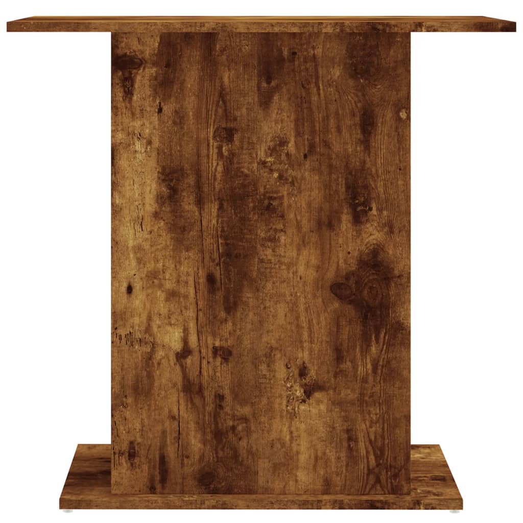vidaXL Szafka pod akwarium, przydymiony dąb, 75x36x72,5 cm