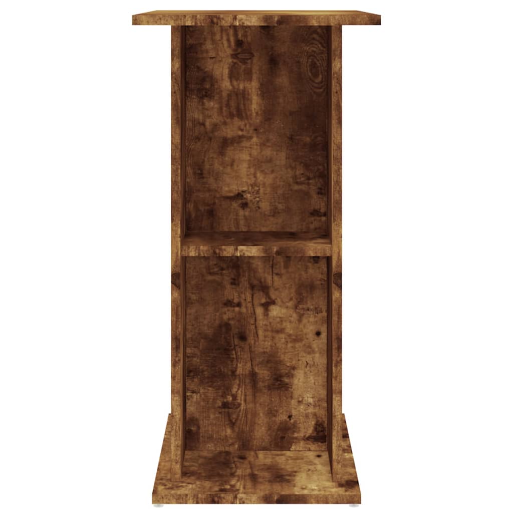 vidaXL Szafka pod akwarium, przydymiony dąb, 75x36x72,5 cm