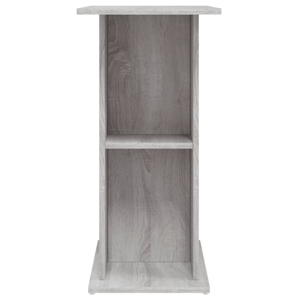 vidaXL Szafka pod akwarium, szary dąb sonoma, 75x36x72,5 cm