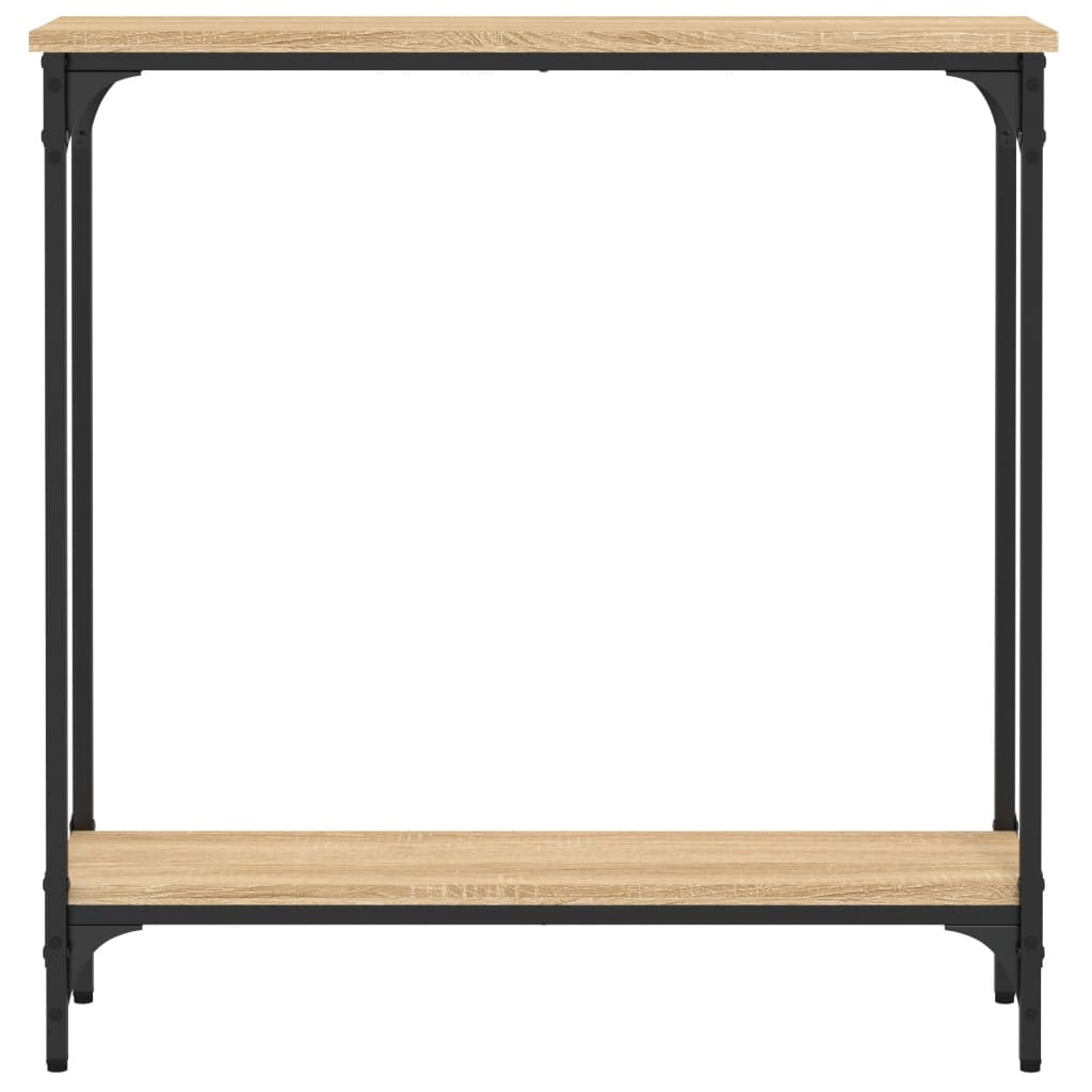 vidaXL Stolik konsolowy Sonoma Oak 75x22,5x75 cm Drewno konstrukcyjne