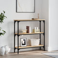 vidaXL Stolik konsolowy Sonoma Oak 75x22,5x75 cm Drewno konstrukcyjne
