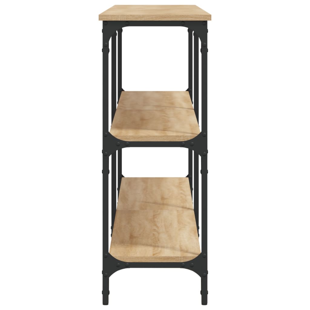 vidaXL Stolik konsolowy Sonoma Oak 200x29x75 cm Drewno konstrukcyjne