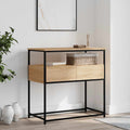 vidaXL Stolik konsolowy Sonoma Oak 75x40x75 cm Drewno konstrukcyjne