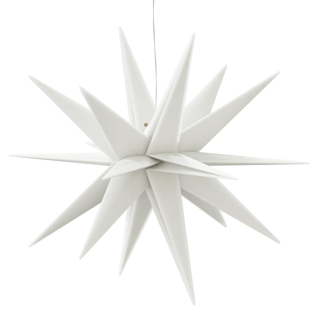 vidaXL Ozdoba świetlna z LED, składana, biała, 57 cm