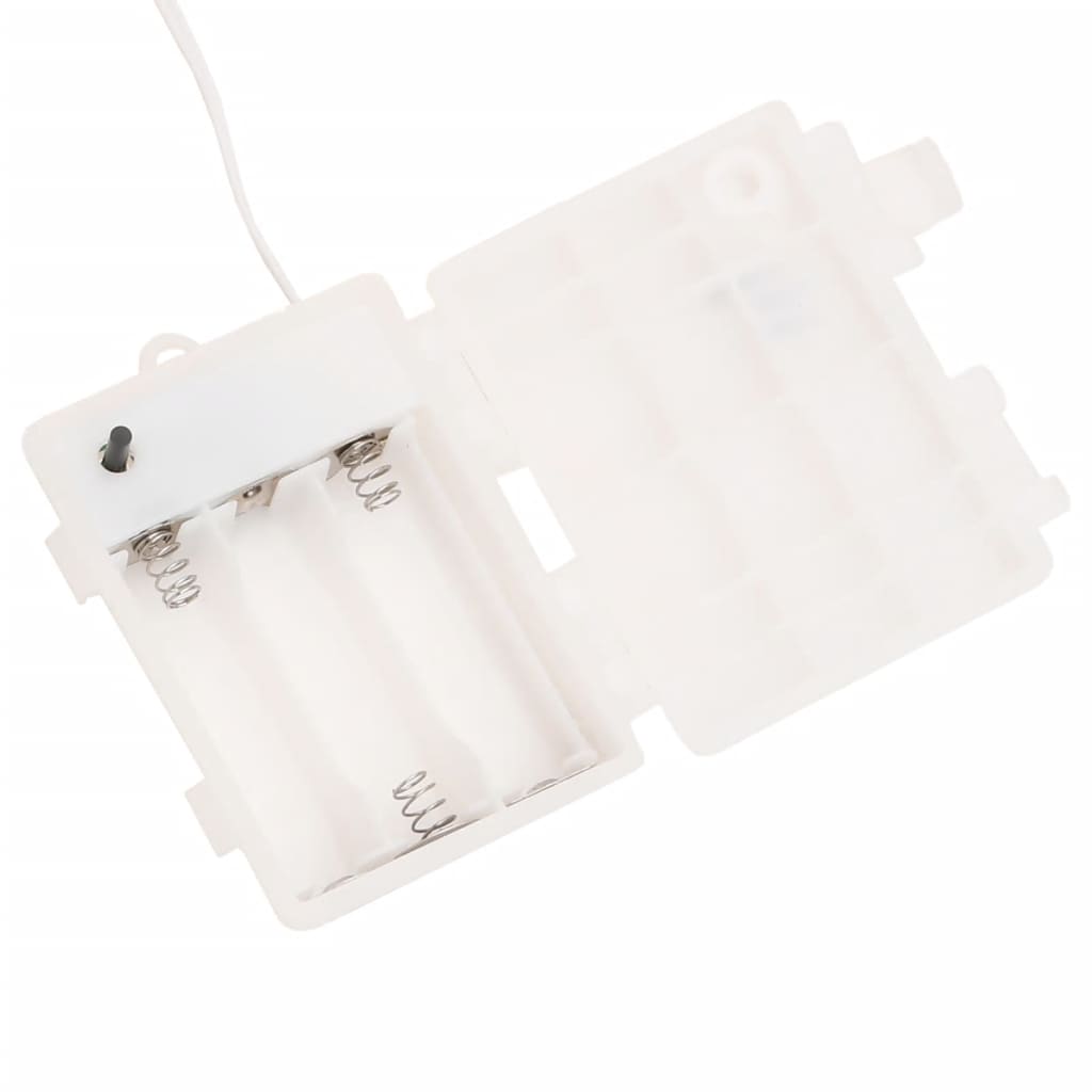 vidaXL Ozdoby świetlne z LED, 3 szt., składane, czerwone