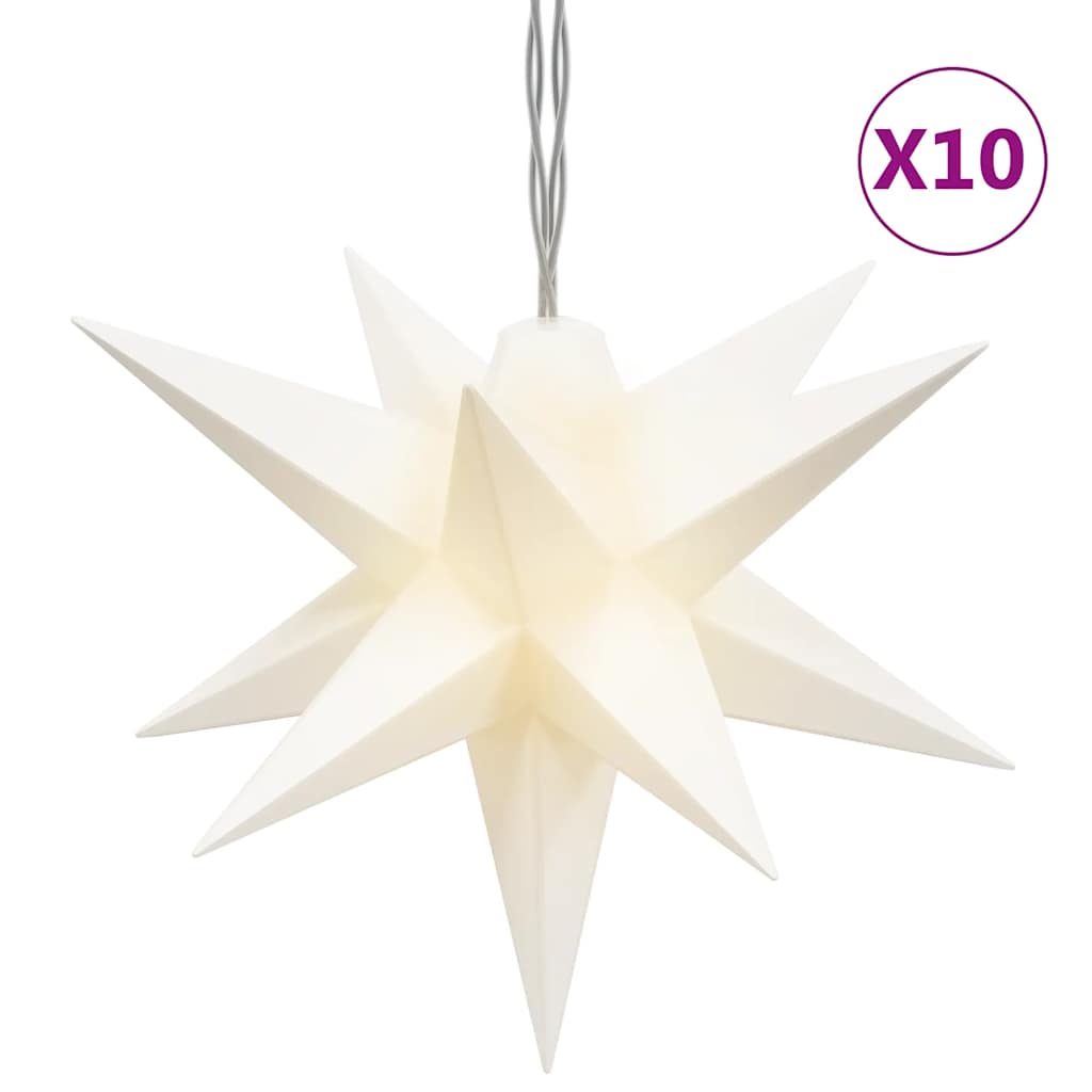 vidaXL Sznur świecących lampek, 10 LED, białe, 10 cm