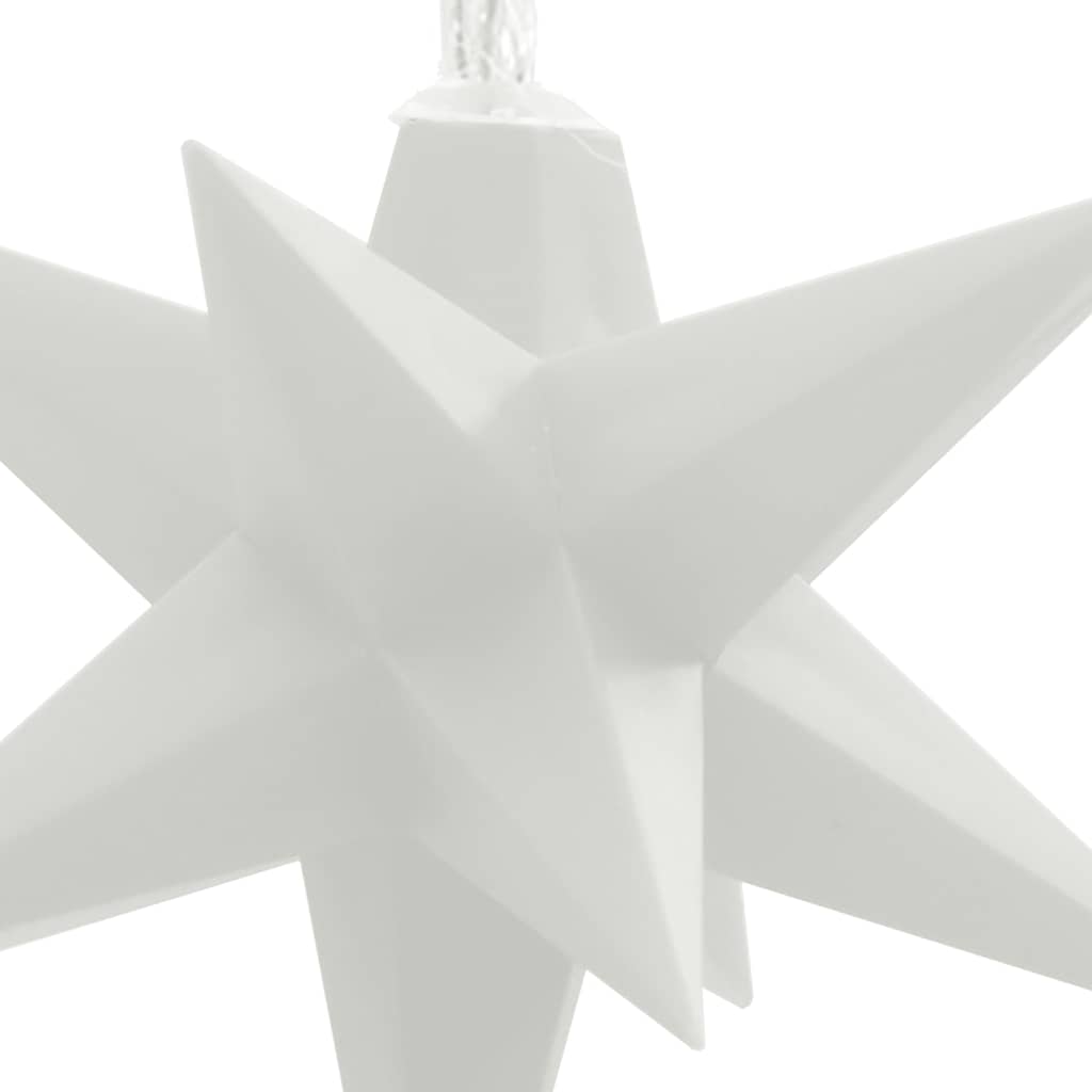 vidaXL Sznur świecących lampek, 10 LED, białe, 10 cm
