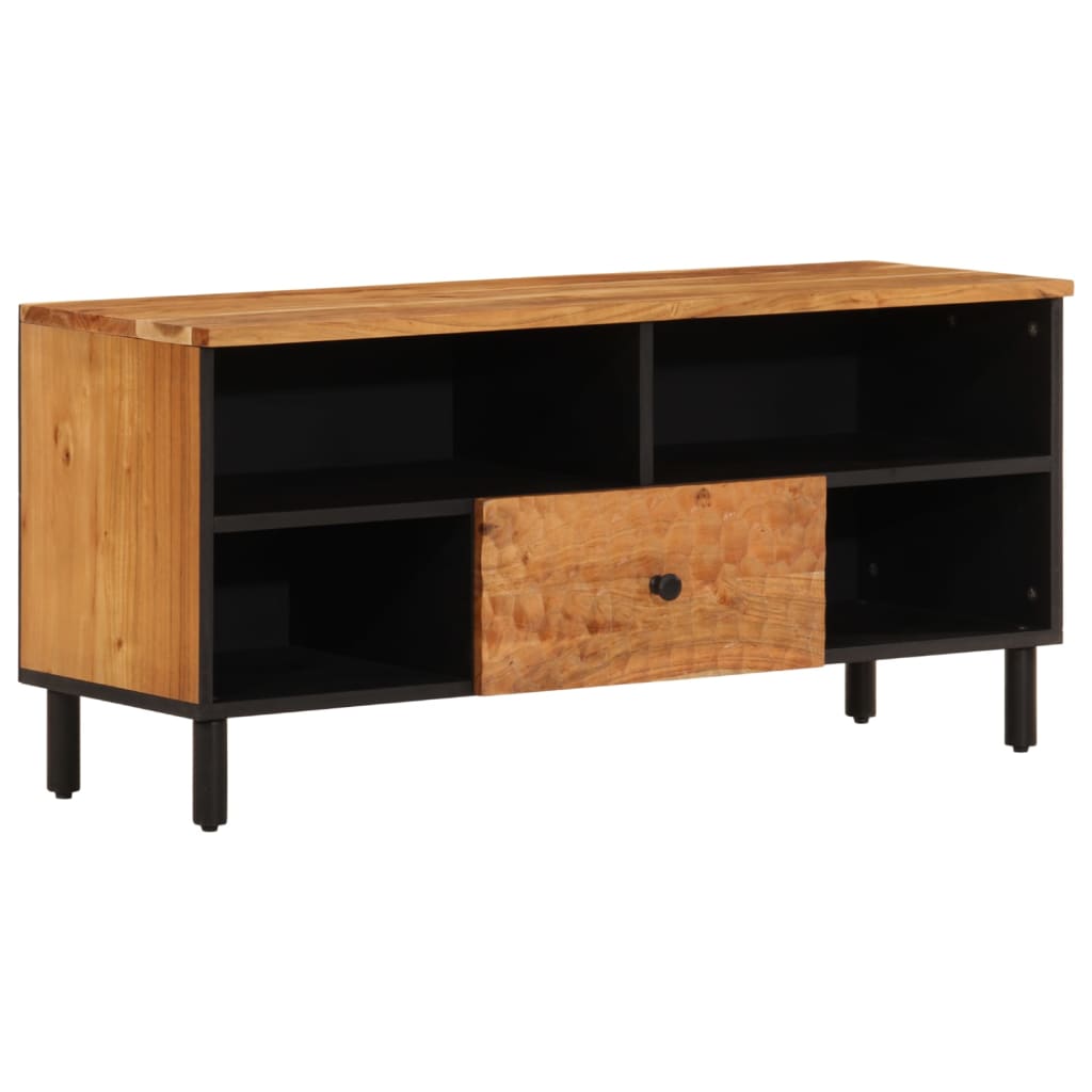 vidaXL Szafka pod telewizor, 100x33x46 cm, lite drewno akacjowe