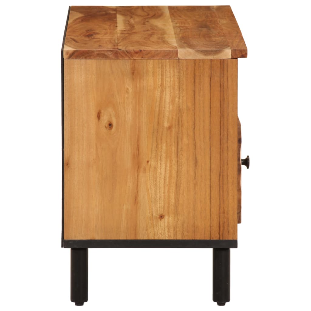 vidaXL Szafka pod telewizor, 100x33x46 cm, lite drewno akacjowe