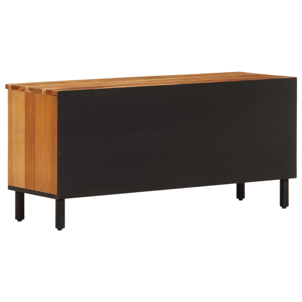 vidaXL Szafka pod telewizor, 100x33x46 cm, lite drewno akacjowe
