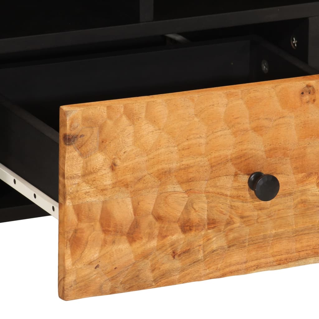 vidaXL Szafka pod telewizor, 100x33x46 cm, lite drewno akacjowe
