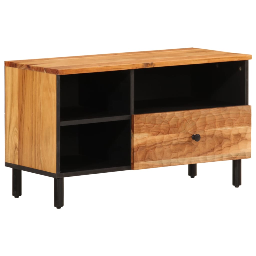 vidaXL Szafka pod telewizor, 80x33x46 cm, lite drewno akacjowe