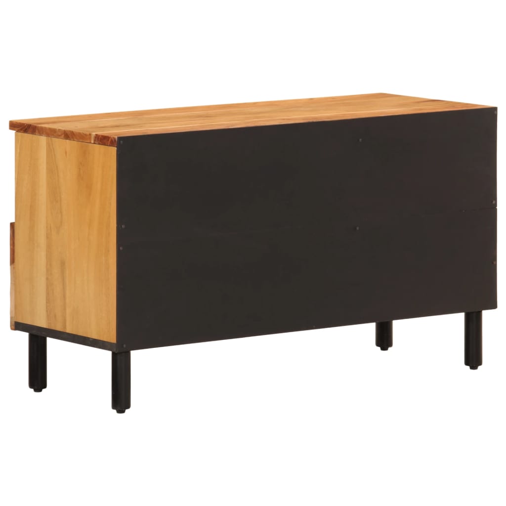 vidaXL Szafka pod telewizor, 80x33x46 cm, lite drewno akacjowe