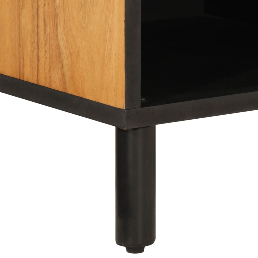 vidaXL Szafka pod telewizor, 80x33x46 cm, lite drewno akacjowe