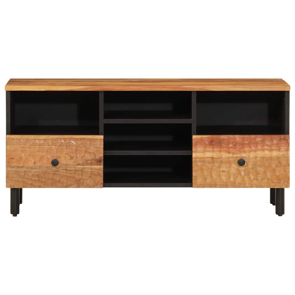 vidaXL Szafka pod telewizor, 100x33x46 cm, lite drewno akacjowe