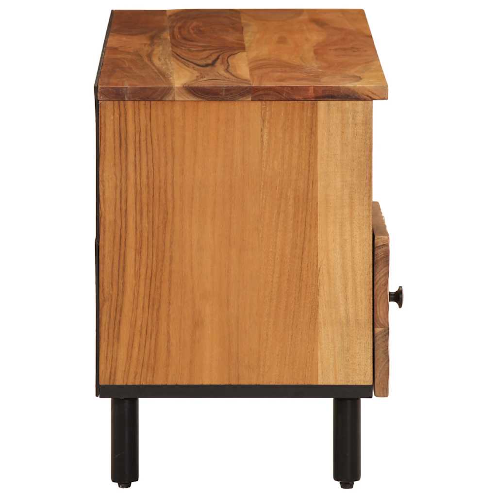 vidaXL Szafka pod telewizor, 100x33x46 cm, lite drewno akacjowe