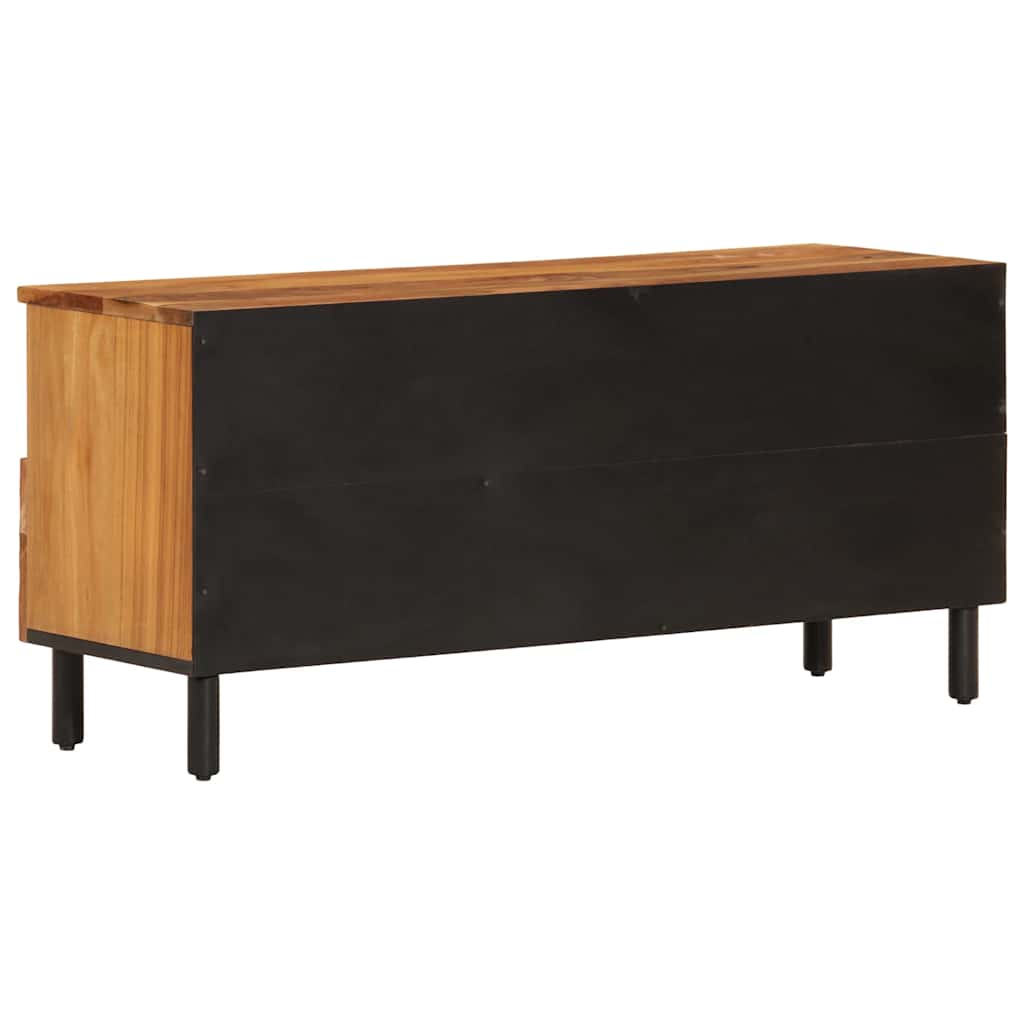 vidaXL Szafka pod telewizor, 100x33x46 cm, lite drewno akacjowe