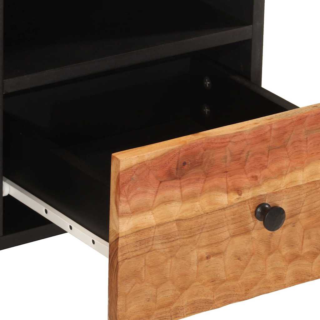 vidaXL Szafka pod telewizor, 100x33x46 cm, lite drewno akacjowe