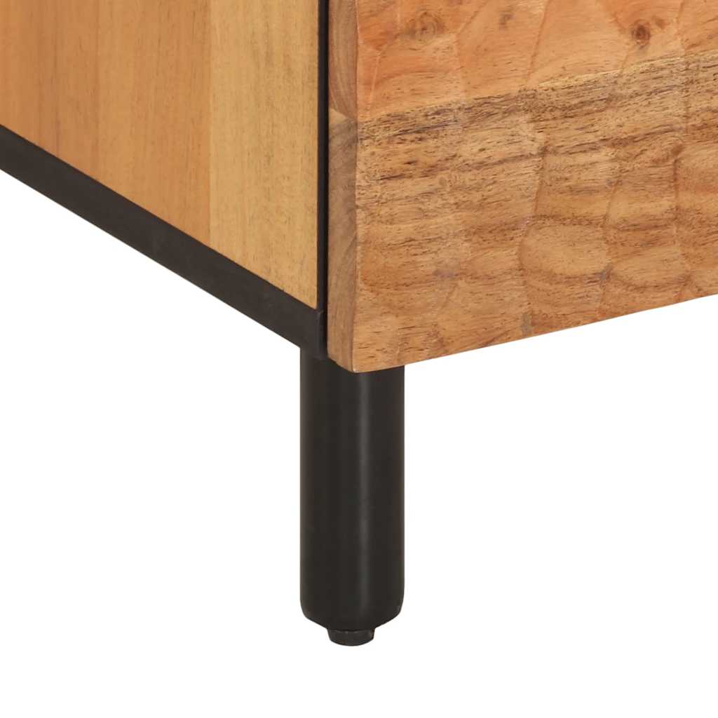 vidaXL Szafka pod telewizor, 100x33x46 cm, lite drewno akacjowe