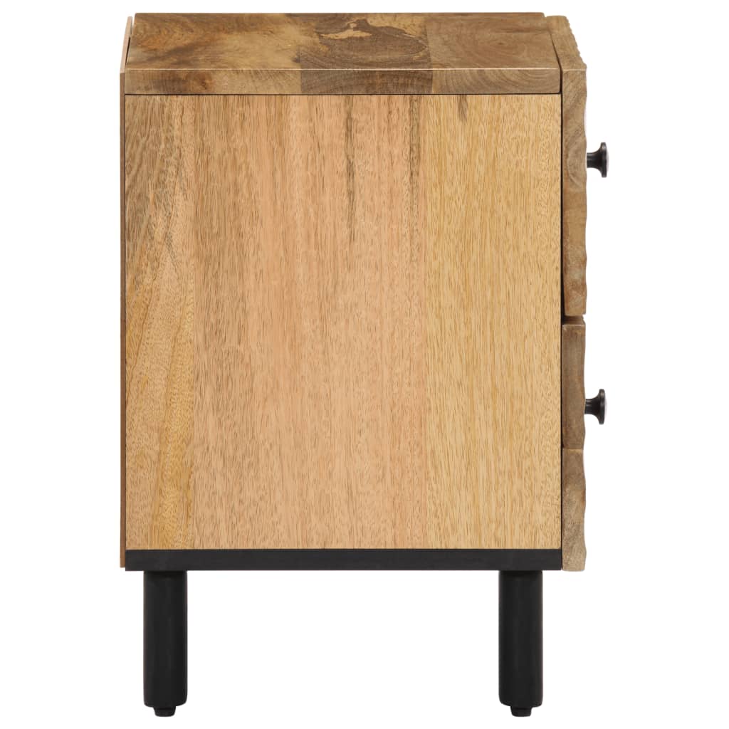 vidaXL Szafki nocne, 2 szt., 40x33x46 cm, lite drewno mango