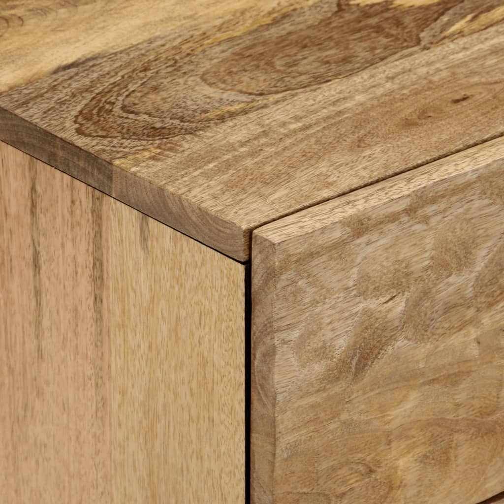 vidaXL Szafki nocne, 2 szt., 40x33x46 cm, lite drewno mango
