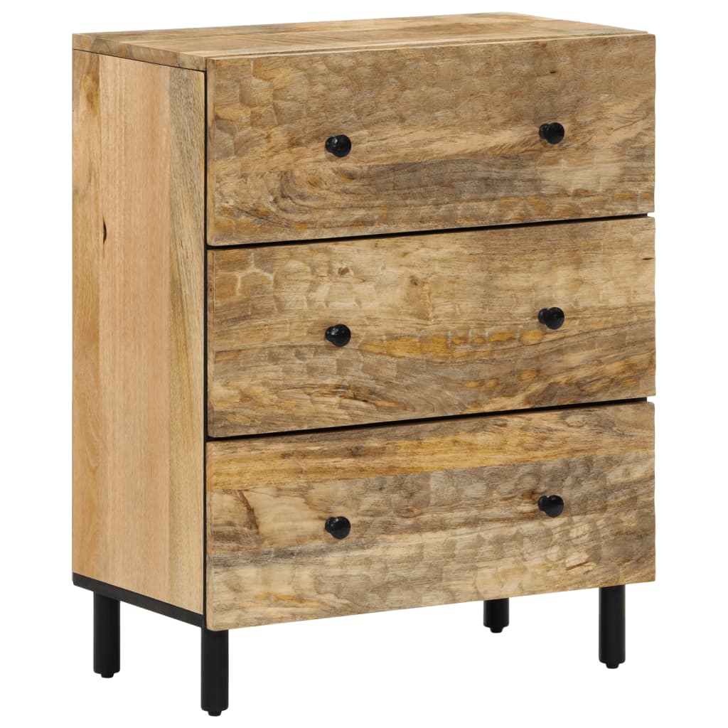 vidaXL Szafka, 60x33x75 cm, lite drewno mango