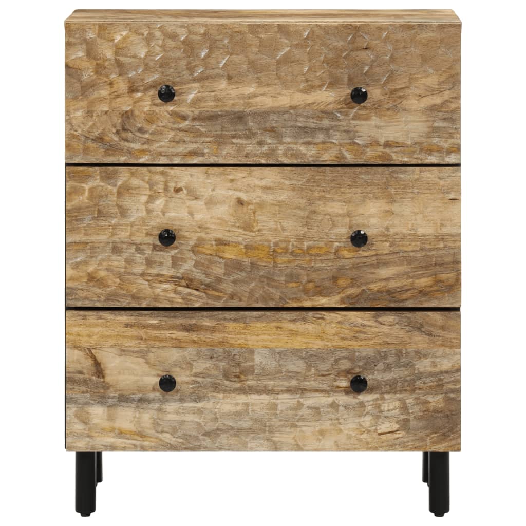 vidaXL Szafka, 60x33x75 cm, lite drewno mango