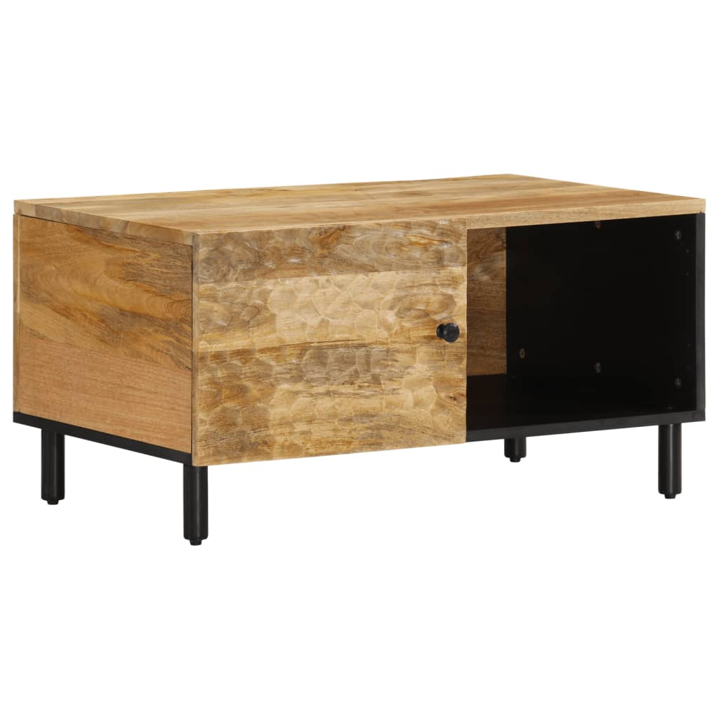 vidaXL Stolik kawowy, 80x50x40 cm, lite drewno mango