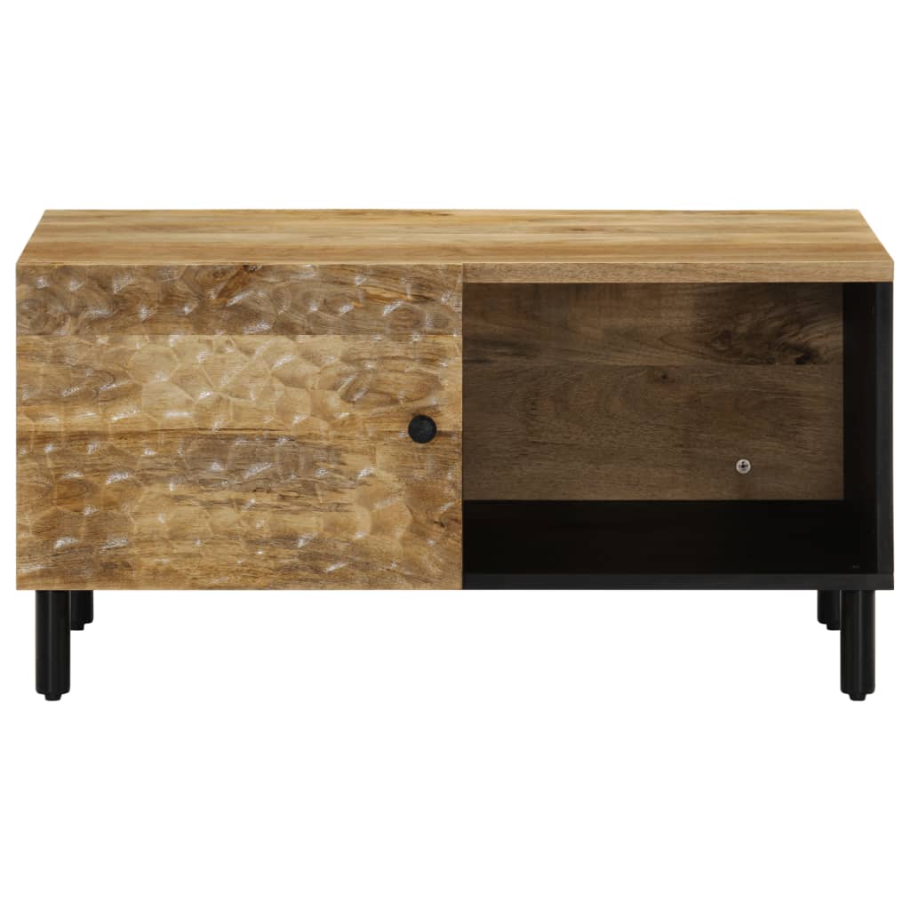 vidaXL Stolik kawowy, 80x50x40 cm, lite drewno mango