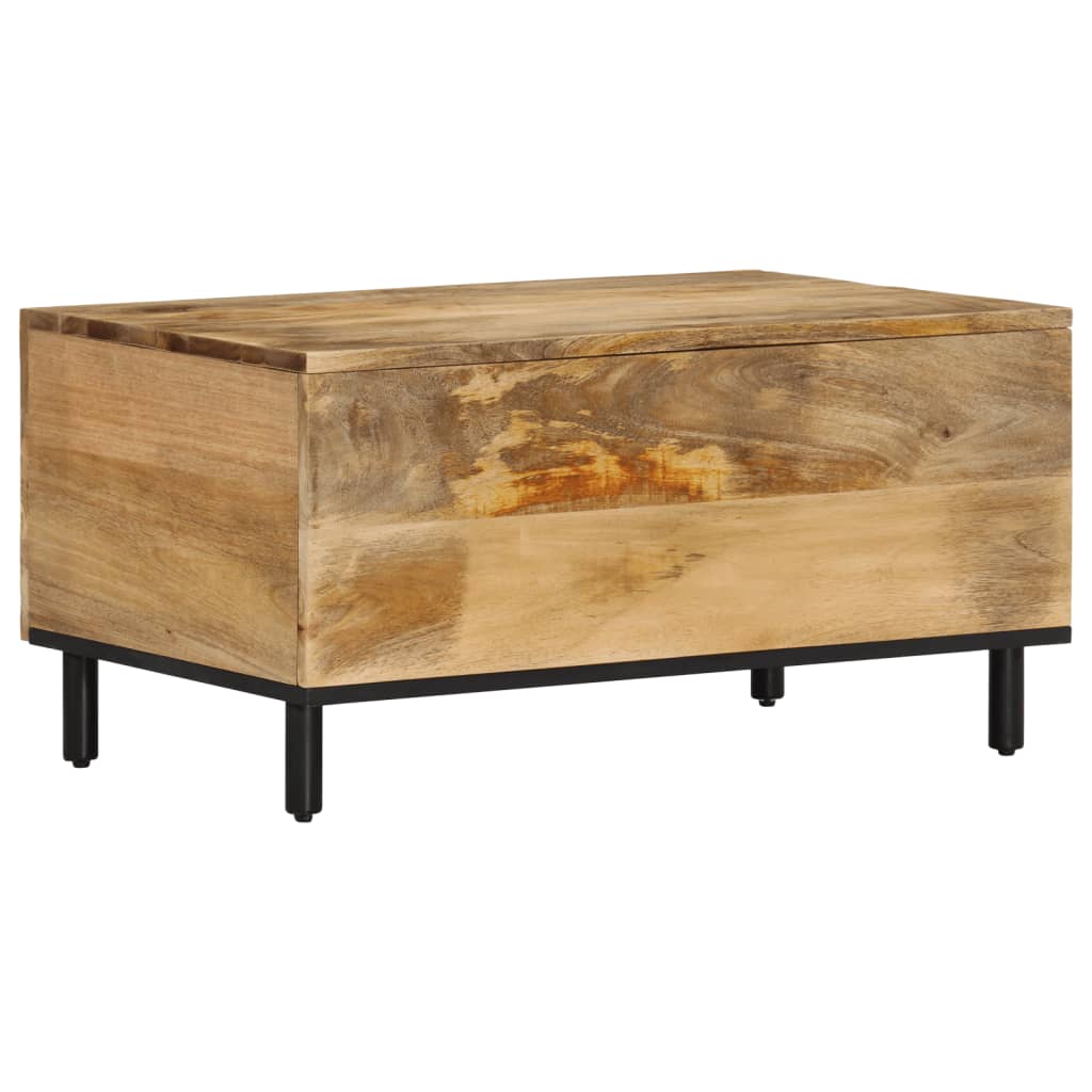 vidaXL Stolik kawowy, 80x50x40 cm, lite drewno mango
