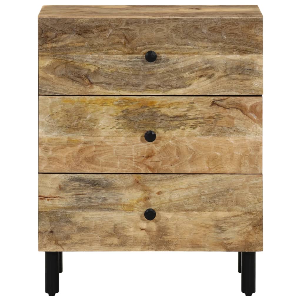 vidaXL Szafka nocna, 50x33x60 cm, lite drewno mango