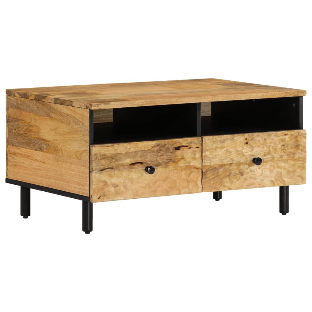 vidaXL Stolik kawowy, 80x54x40 cm, lite drewno mango