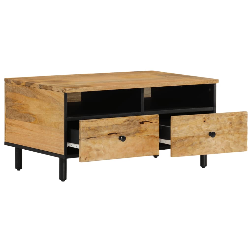 vidaXL Stolik kawowy, 80x54x40 cm, lite drewno mango