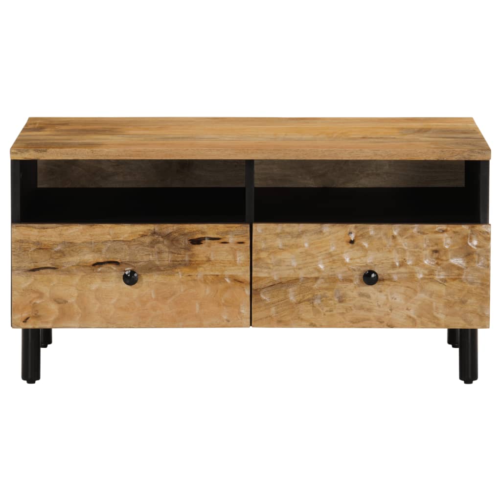 vidaXL Stolik kawowy, 80x54x40 cm, lite drewno mango