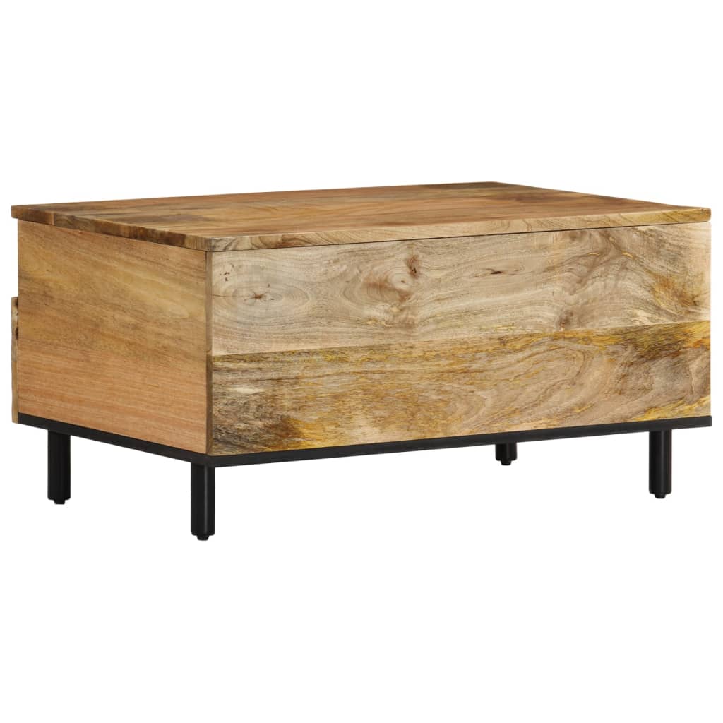 vidaXL Stolik kawowy, 80x54x40 cm, lite drewno mango