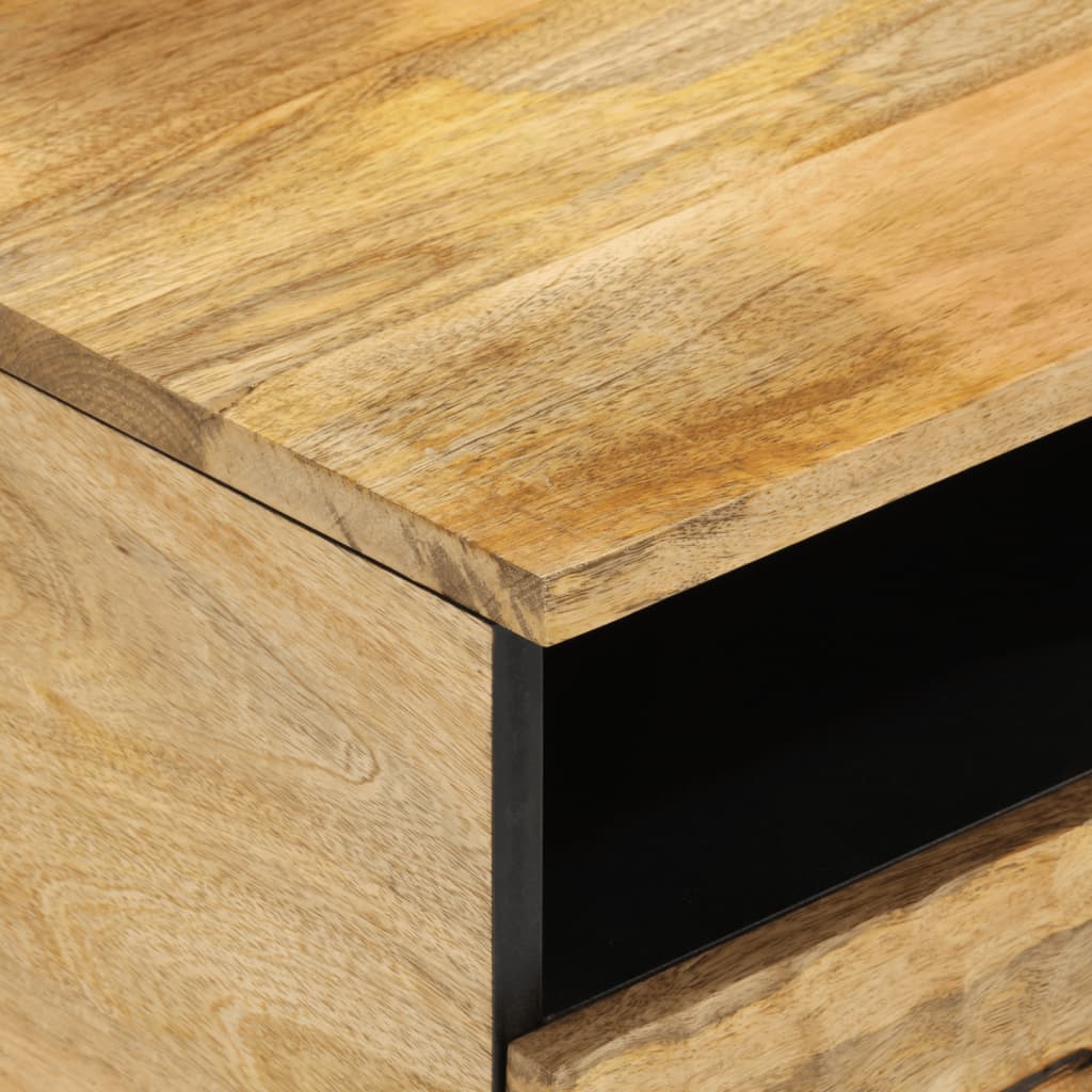 vidaXL Stolik kawowy, 80x54x40 cm, lite drewno mango