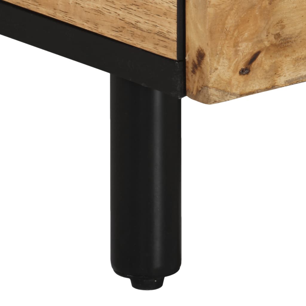 vidaXL Stolik kawowy, 80x54x40 cm, lite drewno mango
